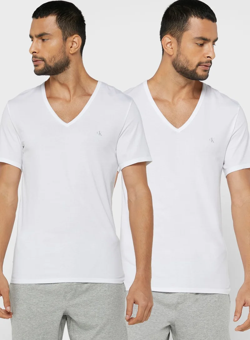 CALVIN KLEIN Essential V Neck T-Shirt