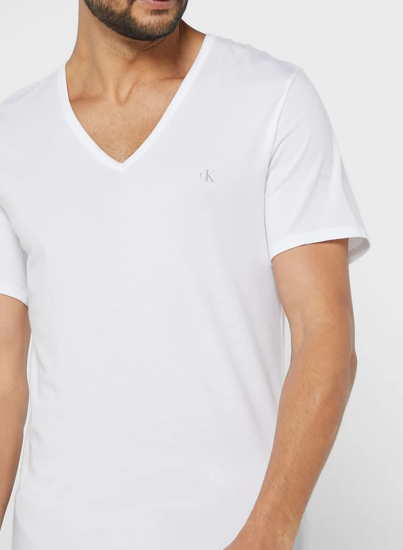 CALVIN KLEIN Essential V Neck T-Shirt