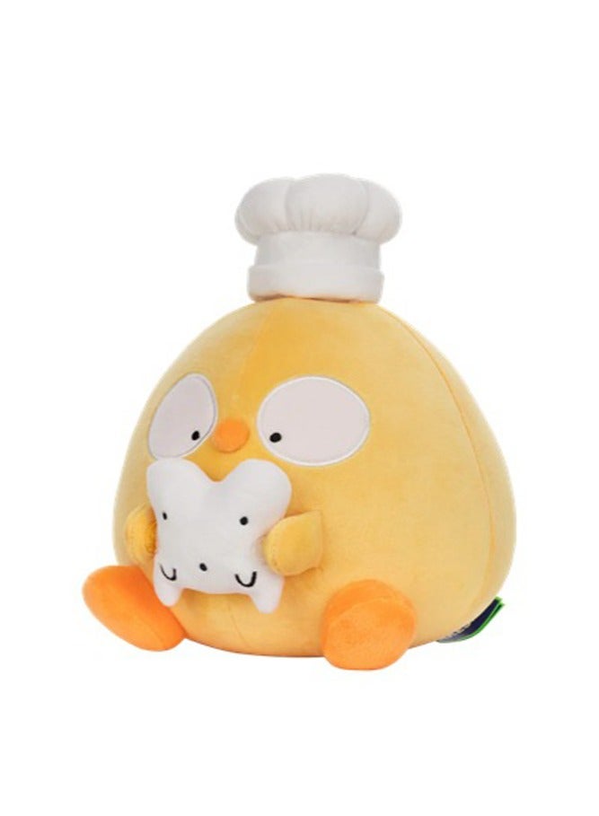 general Chef Birb Plushie is a beautiful recreation of the character and can be used as a room decoration ornament - Image 4