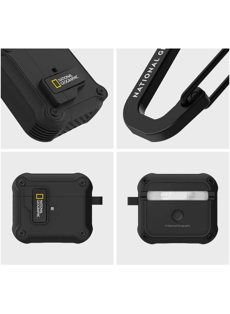 NATIONAL GEOGRAPHIC حافظة ناشيونال جيوغرافيك القوية لسماعات Airpods3 - باللون الأصفر - Image 5