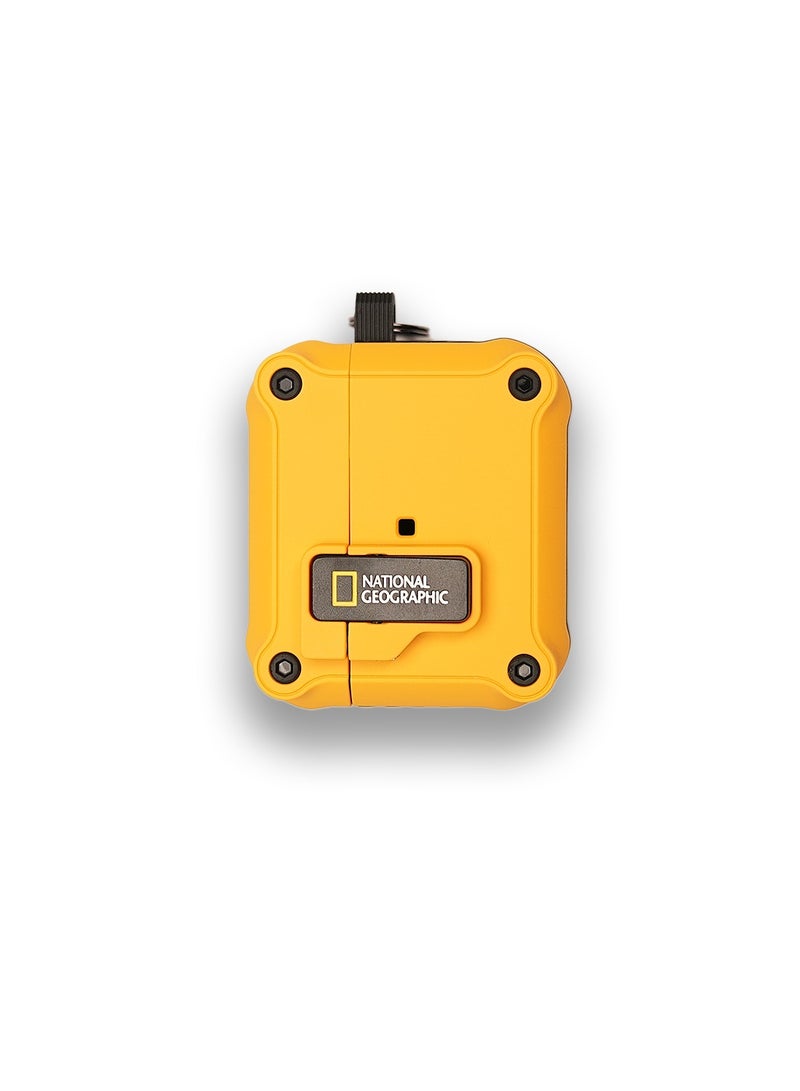 NATIONAL GEOGRAPHIC حافظة ناشيونال جيوغرافيك القوية لسماعات Airpods3 - باللون الأصفر - Image 3