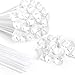 PP OPOUNT 35 Pieces Balloon Sticks 126 inches Plastic Balloons Sticks Balloon Holders for Anniversary Wedding Birthday Party Decoration Balloon Sticks with Base Upgraded Version - Image 3