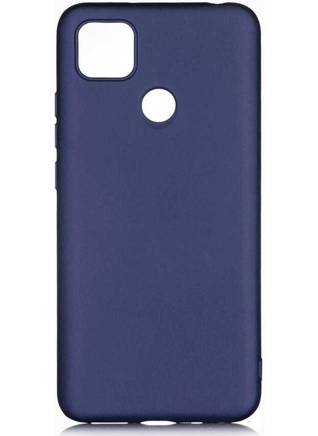 Nevarium Xiaomi Redmi 9c Case Silicone Soft Textured Premium - Navy Blue 