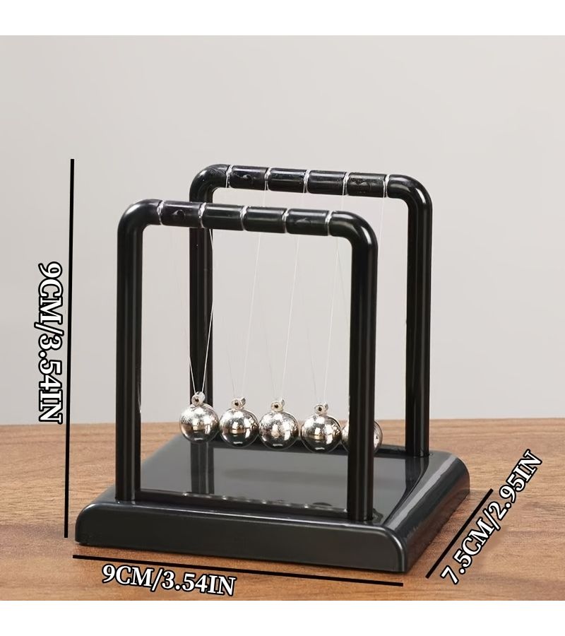 Newly Upgraded Newton S Cradle Swinging Balls Physics Demonstration Model - Image 2