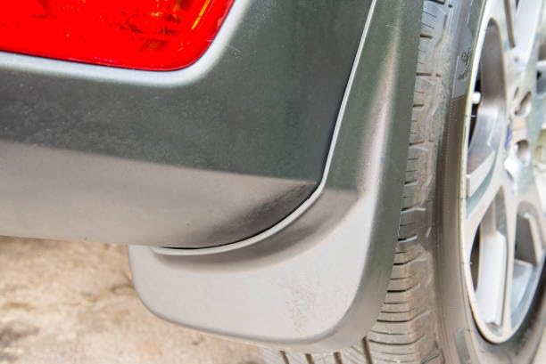 Autokaar OE Type/Box Type Car Mud Flap for Skoda Kushaq, Black - Image 3