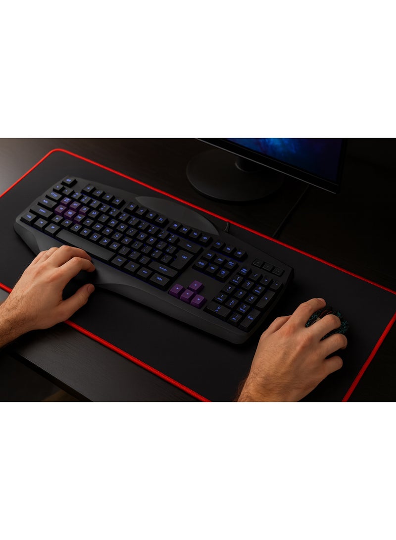 G12 Gaming keyboard and mouse with colorful LED lighting, waterproof design, and high-quality ABS material for office and gaming use. - Image 5