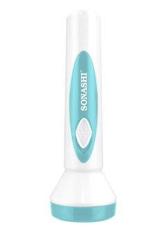 SONASHI Rechargeable LED Torch   Blue  Handheld Light  Best for Camping And Outdoors  Rechargeable Flashlight with Charging Indicator  Long working time with Liion Battery  Flashlights SPLT-116U  - Image 3