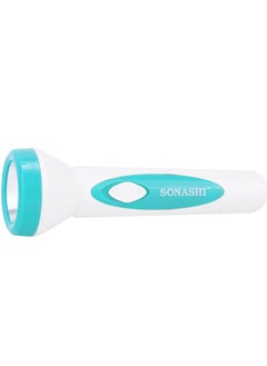 SONASHI Rechargeable LED Torch   Blue  Handheld Light  Best for Camping And Outdoors  Rechargeable Flashlight with Charging Indicator  Long working time with Liion Battery  Flashlights SPLT-116U  - Image 1