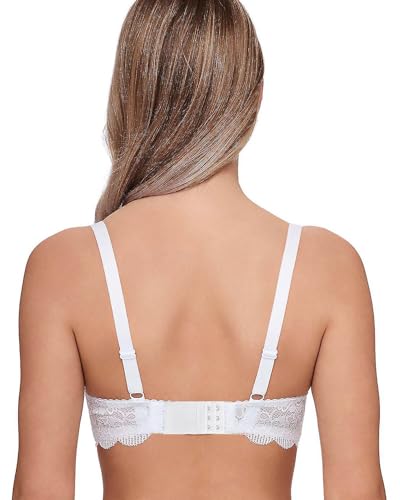 JELIEE 4 PCS Women's Bra Extenders 3 Hooks Stretchy Bra Extension Strap 3 Rows Elastic Bra Band Hook Bra Strap Extender Bra Extenders 3 Hooks Plus Size - Image 4