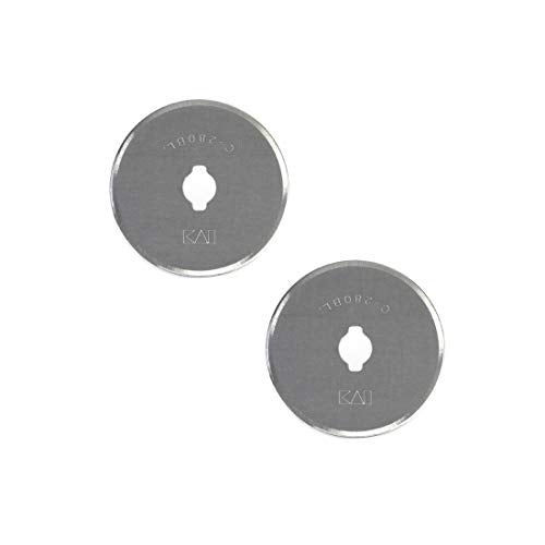 Omnigrid 28mm Refills, 2, Tungsten-Carbon Steel Rotary Blades, 28 mm, 2-Pack, Silver, 2 Count, (2046) - Image 2