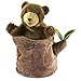 Folkmanis Bear in Tree Stump Hand Puppet Brown 1 EA - Image 2
