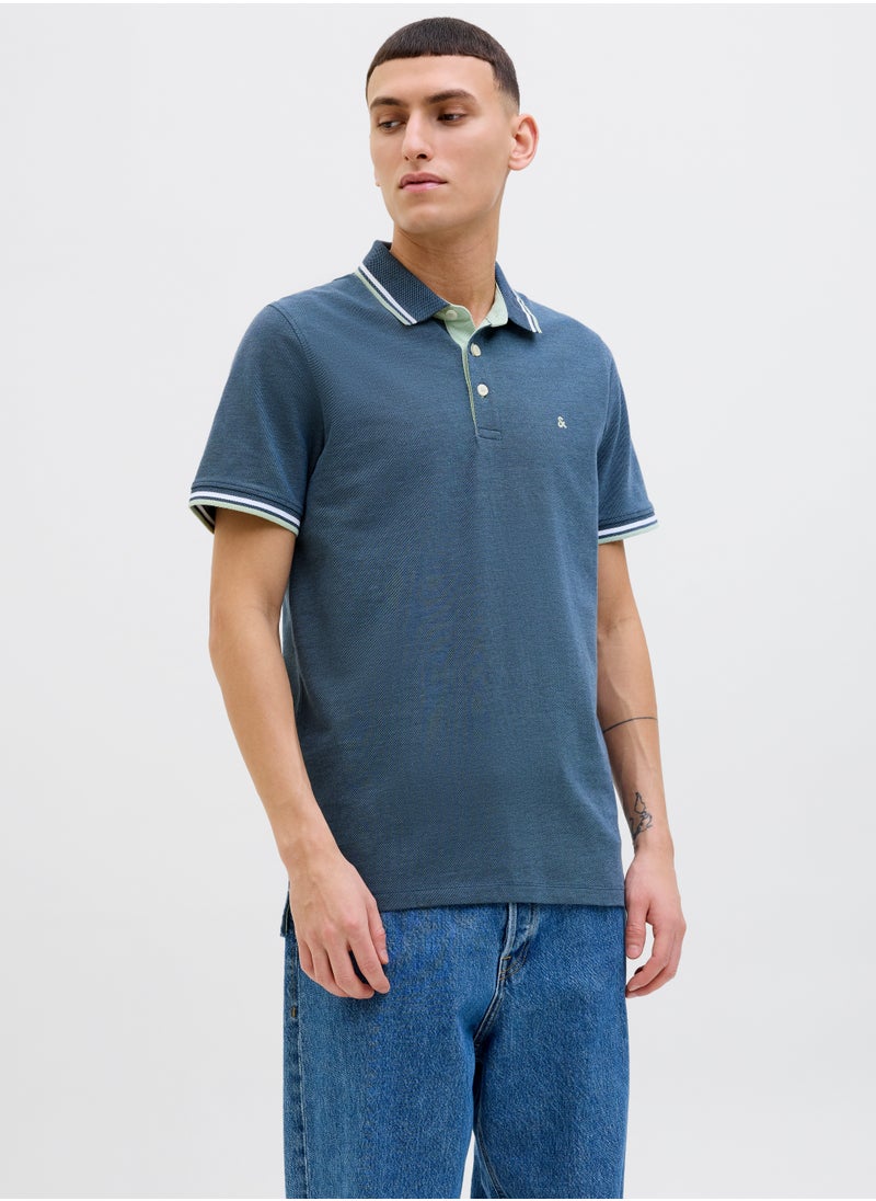 JACK & JONES JJEPAULOS POLO SS NOOS  - Image 1
