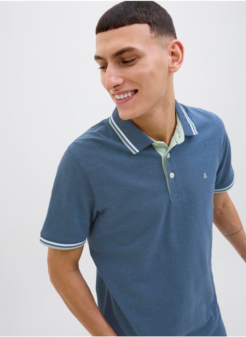 JACK & JONES JJEPAULOS POLO SS NOOS  - Image 2