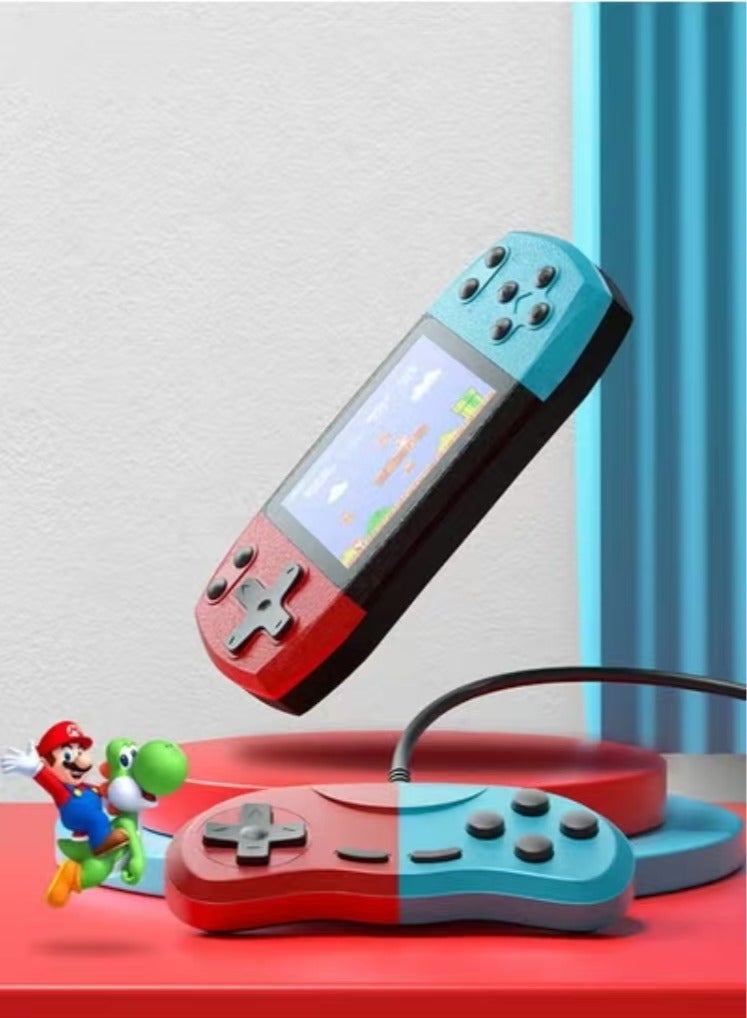 Captaintech Handheld Game Console，High Definition Color Screen Mini Portable Game Console，620 Classical Games，With 3.0 Inch Color Screen And Rechargeable Battery，Can Connect To TV - Image 1