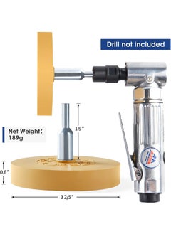 Generic Pneumatic Eraser Wheel Decal Removal Wheel Rubber Eraser Wheel Adhesive Remover Wheel For Cars Sticker Remover Tool Multiple Specifications Available  - Image 4
