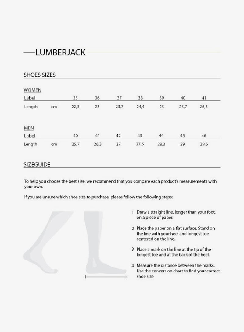 لامبرجاك حذاء رياضي نسائي من لمبرجاك بنعل مبطن وجزء علوي صناعي متين - Image 3