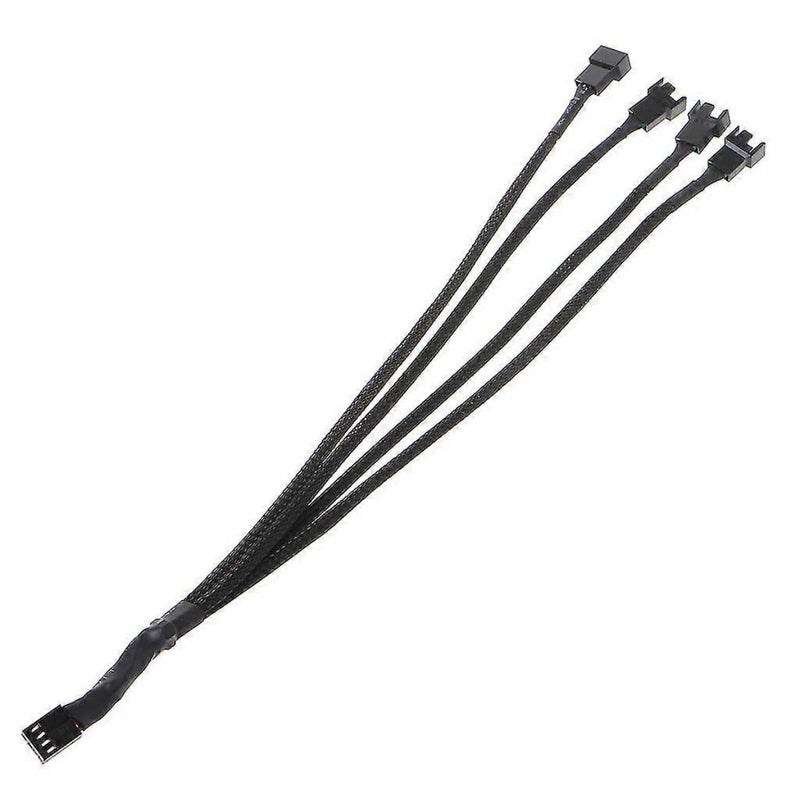 4-Pin PWM Fan Splitter Hub Extension Cable Adapter - Image 5