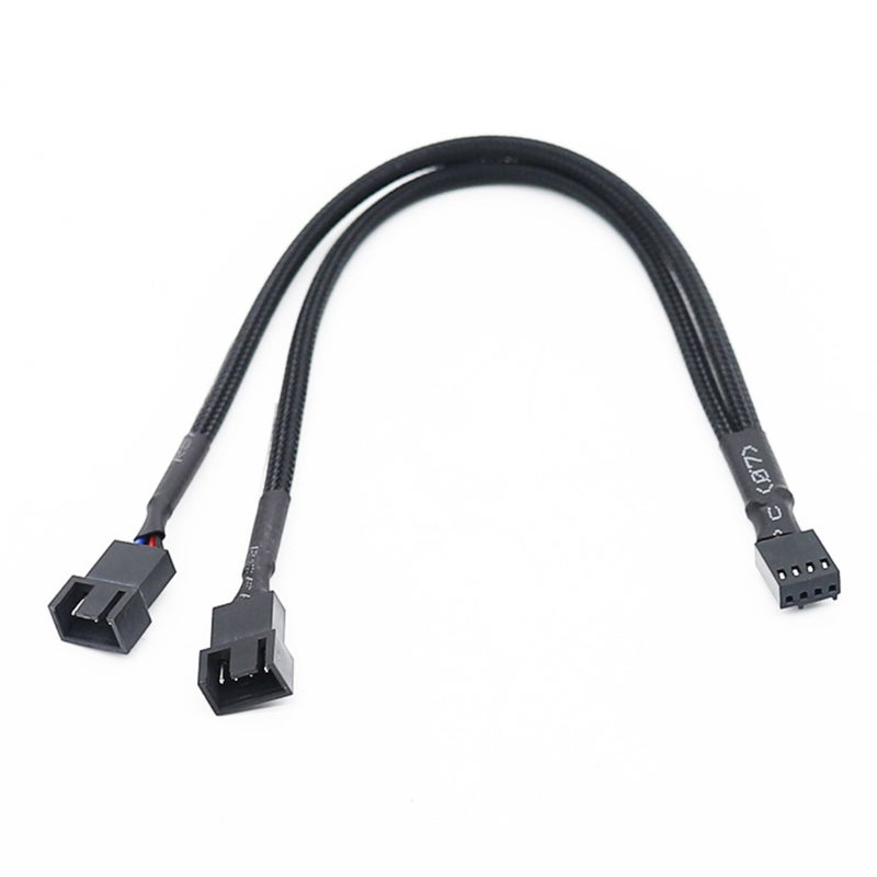 4-Pin PWM Fan Splitter Hub Extension Cable Adapter - Image 1