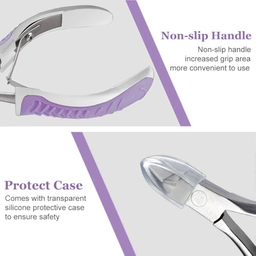 IVON Non-Slip Cuticle Trimmer, Professional Stainless Steel Cuticle Cutter - Image 5