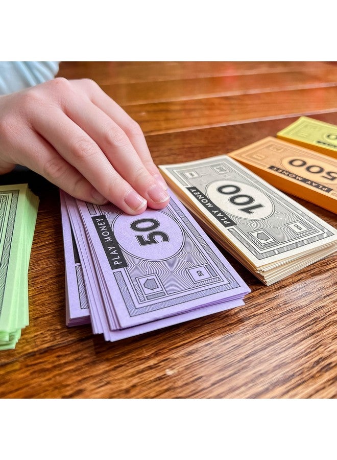 Apostrophe Games Opoly Play Money 720Pcs Board Game Replacement Money 90 Of Each Bill In 8 Denominations 1, 5, 10, 20, 50, 100, 500, & 1000 - Image 3