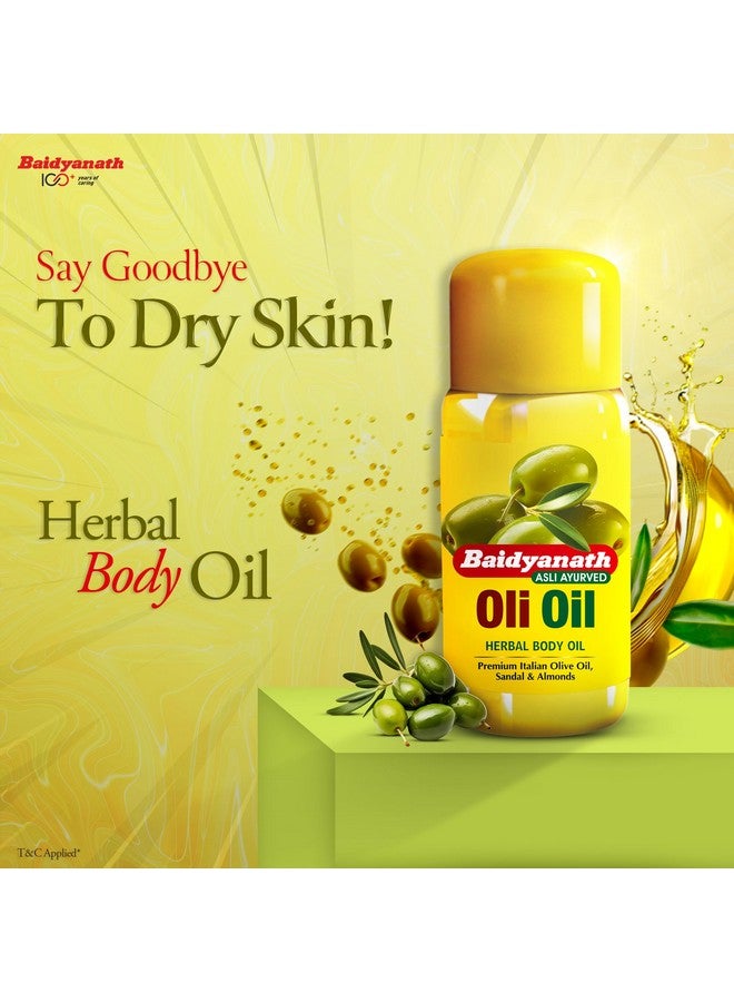 Baidyanath زيت بايدياناث المرطب والمغذي للجسم | غني بمضادات الأكسدة والفيتامينات للترطيب العميق، وتوحيد لون البشرة والإشراق | يقلل من الخطوط الدقيقة | 200 مل - Image 2