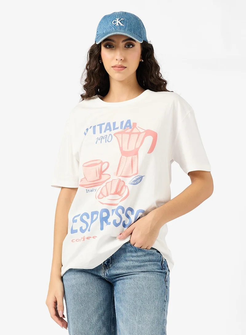 Ginger Crew Neck Top