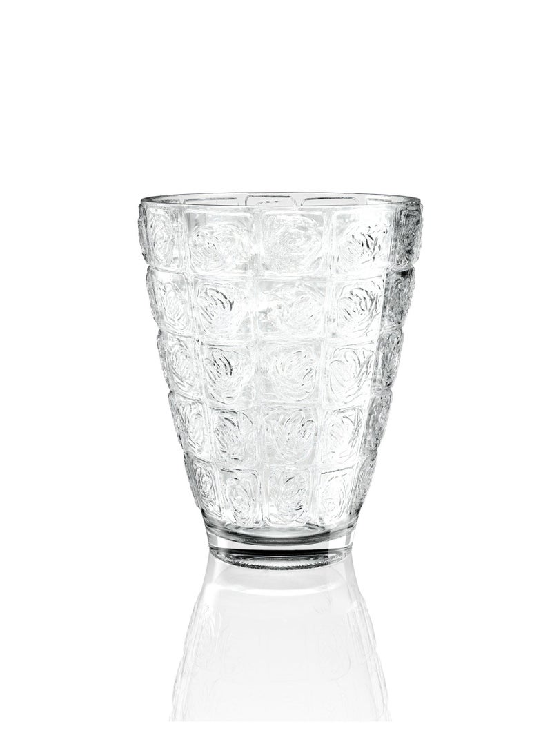 كريستال آرك مزهرية كريستالية حرفية - ديكور فاخر منحوت - قطعة مركزية عصرية مصنوعة يدويًا - هدية منزلية أنيقة - صناعة كريستالية رائعة - Image 2