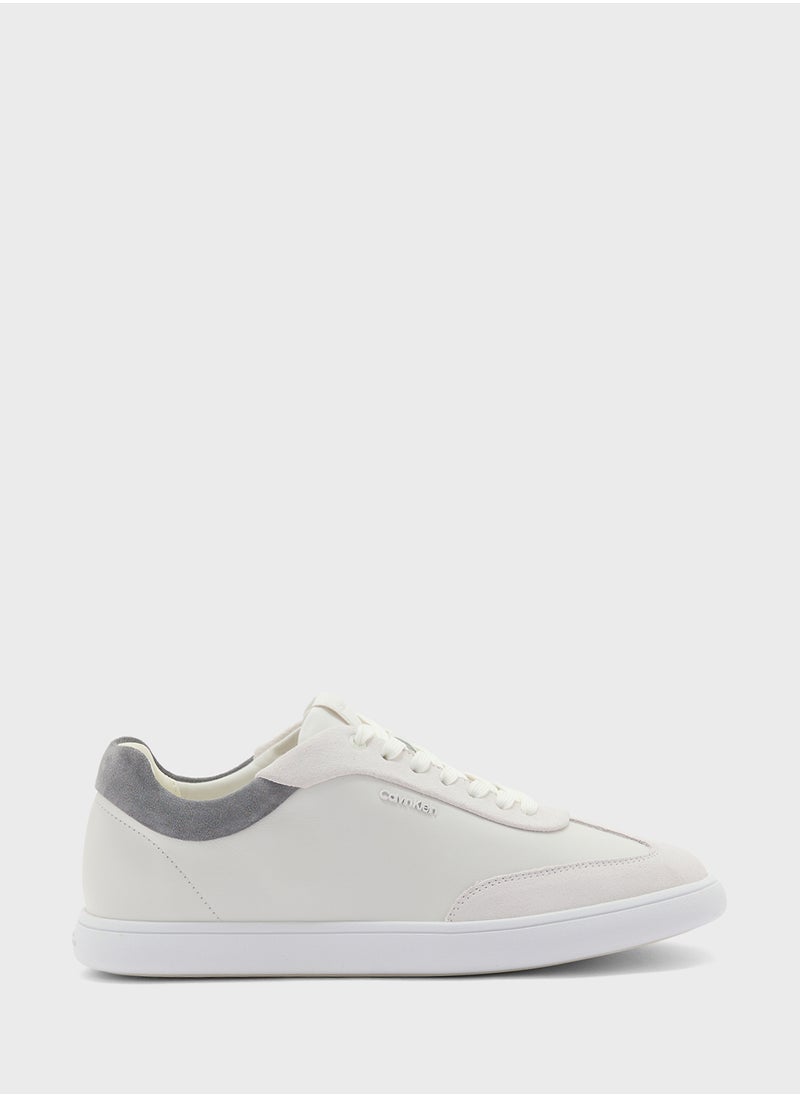 CALVIN KLEIN - Lace Up Low Top Sneakers - Image 1