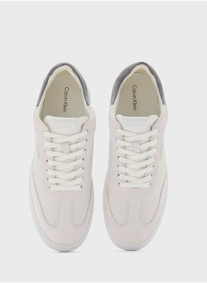 CALVIN KLEIN - Lace Up Low Top Sneakers - Image 1
