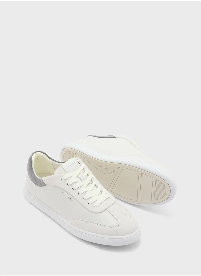 كالفن كلاين Lace Up Low Top Sneakers