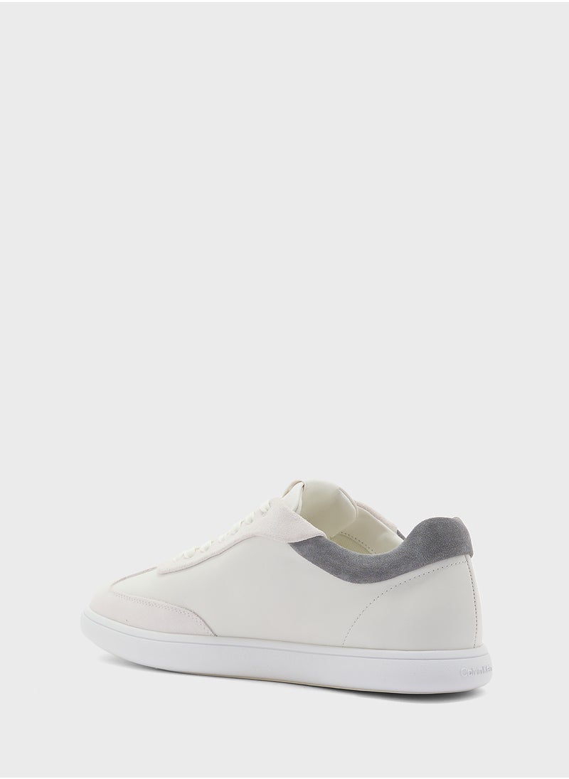 CALVIN KLEIN - Lace Up Low Top Sneakers - Image 1