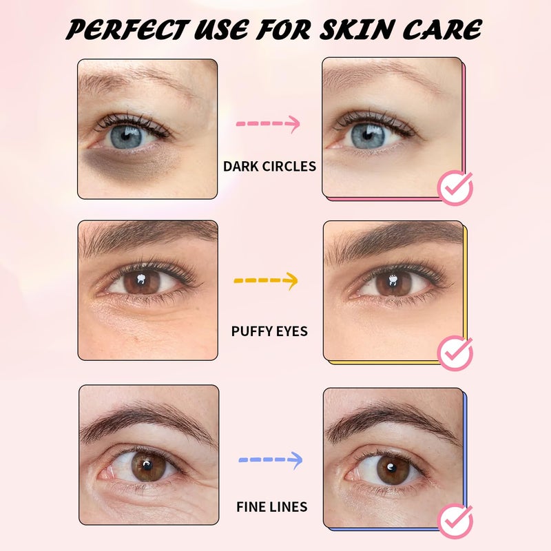 OneSpring Eye Masks 36 Pairs Caffeine Retinol 24K Gold for Puffiness Dark Circle Wrinkles Fine Lines Firming Eye Gel Pads Great for Holiday Gifts and Personal Use - Image 3