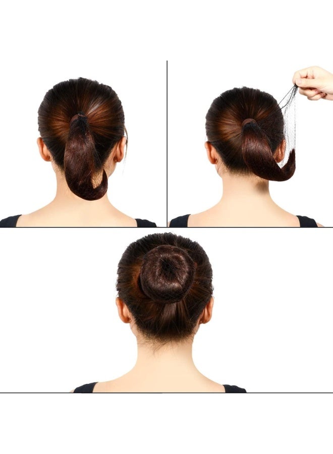 200pcs Invisible hair net is used for hair net, lightweight nylon invisible hair net is used for ballet hair net - Image 3