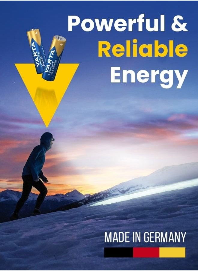 VARTA - Varta LongLife Power Mini Flashlight Set - Bright and Durable with 4xAA & 4xAAA Batteries Included - Image 1