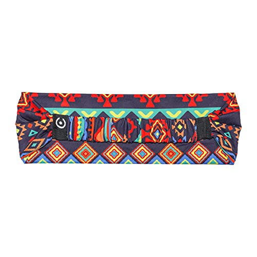 Coreteq Printed Multifunction Sports Sweatband Headband Microfiber Men and Women (Aztec) - Image 4