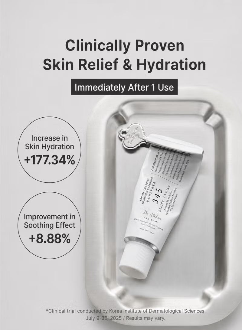 Dr.Althea 345 Relief Cream - Soothing Face Moisturizer with Niacinamide & Panthenol | Blemish Care, Hydration & Redness Relief | Vegan Korean Skincare for All Skin Types | 50ml - Image 4