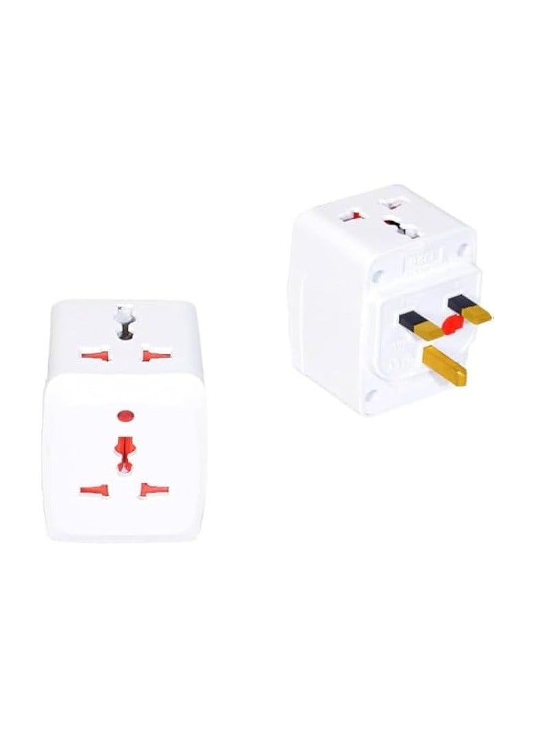 erorex 3-Way Fused Universal Socket Adapter  - Image 1