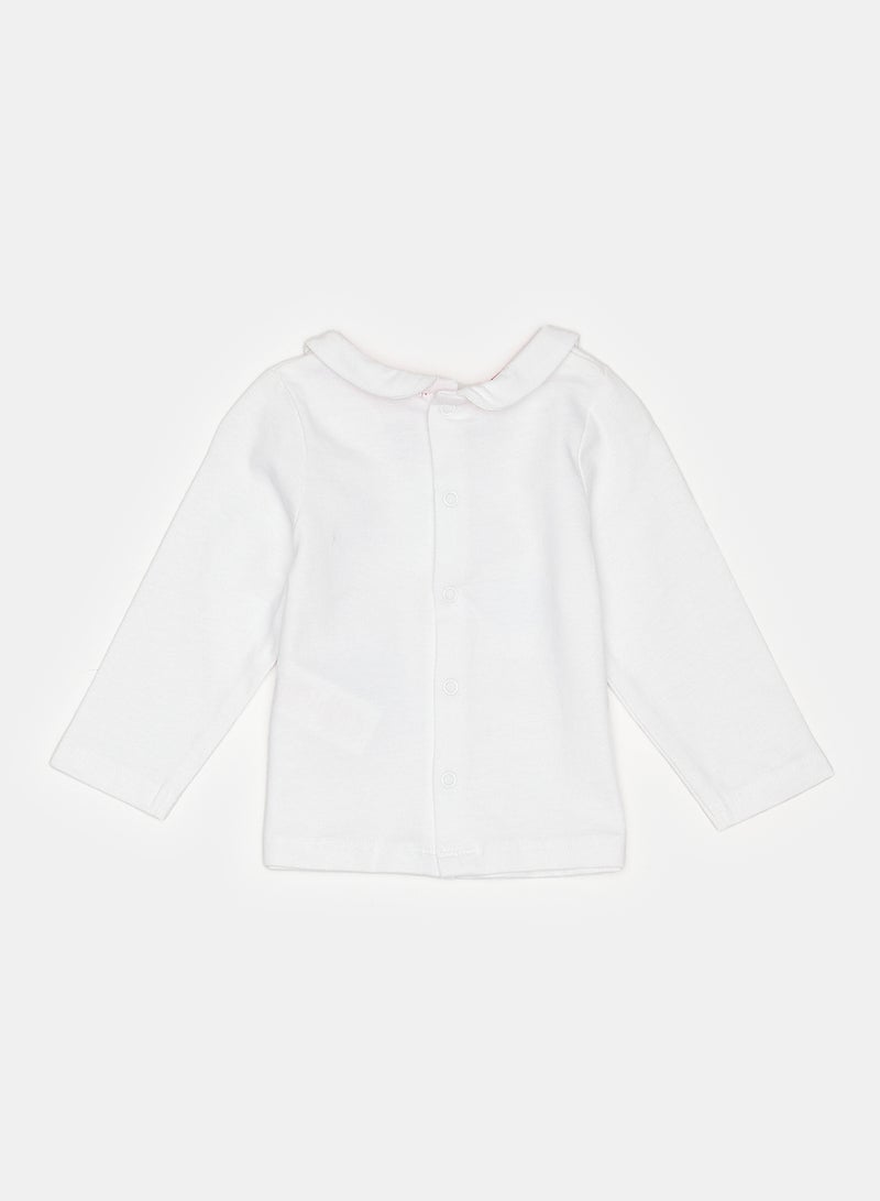 Okaidi OBaiBi By Okaidi Baby Girls Tshirt - Image 2