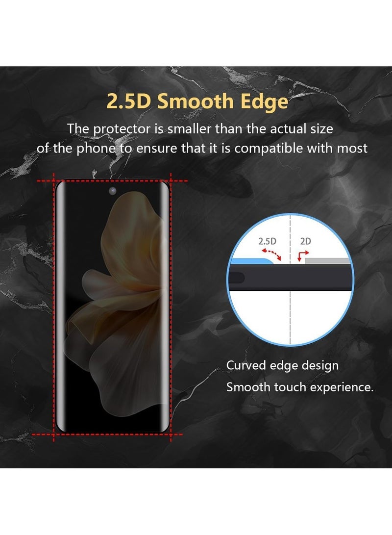 general Privacy Screen Protector Compatible with VIVO V30/V30 Pro, [2 Pack] Tempered Glass, 9H Hardness Anti-Scratch, Anti-Spy Screen Protector for VIVO V30/V30 Pro - Image 5