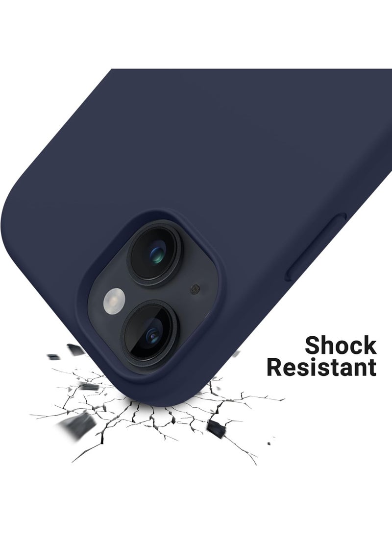 iPhone 15 Case Cover Silky-Soft Touch Full-Body Protective Case with Microfiber Lining Cover For iPhone 15 6.1-inch - Image 5
