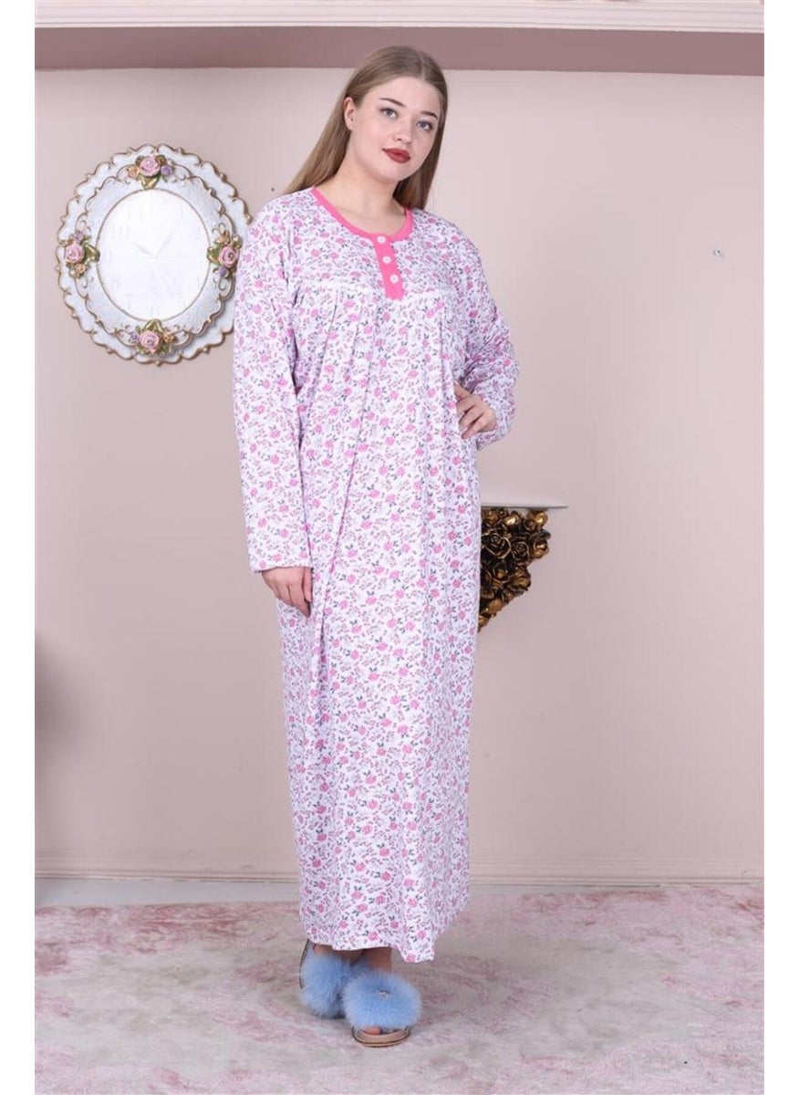 Mother, Hospital Nightgown Long 140CM Outsize Comfortable Pattern - pzsku/ZB820BD613F674C8146BAZ/45/_/1740601261/0565d7d3-e7c2-4edb-ac50-5531839e0335