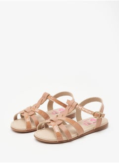 MOLEKINHA Infant Pearl Back Strap Sandals  - Image 4