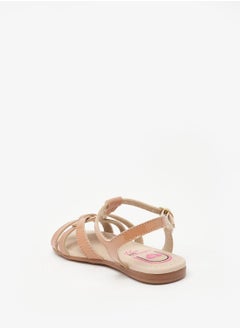 MOLEKINHA Infant Pearl Back Strap Sandals  - Image 3