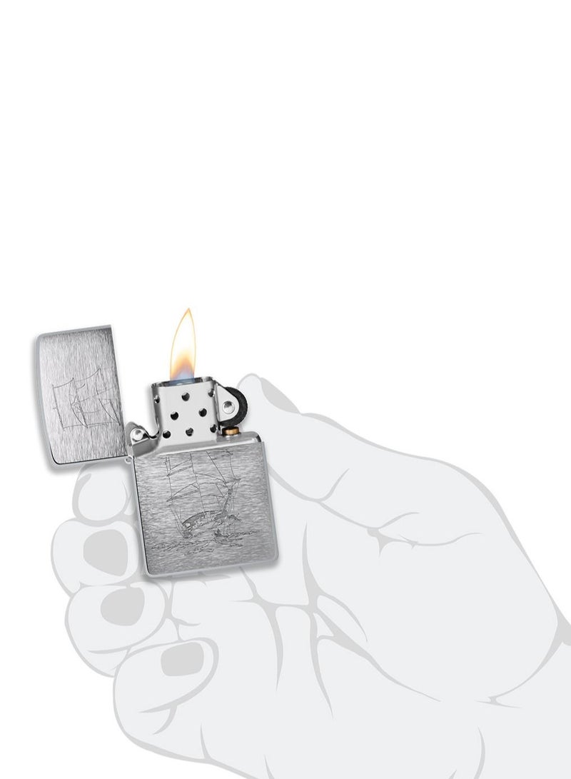 Zippo Ae182866 200 سفينة في البحار العالية ولاعة مقاومة للرياح بالكروم المصقول - Image 5