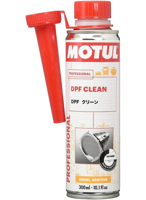 Motul DPF Fuel Additive Cleaner, Diesel Particulate Filter 300ml