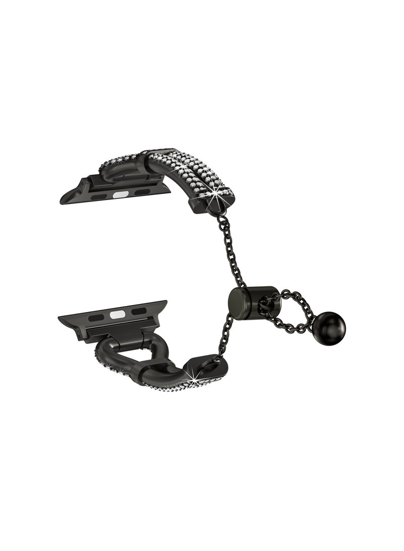 EBMINI High End Niche Metal Diamond Strap42/44/45/49mm