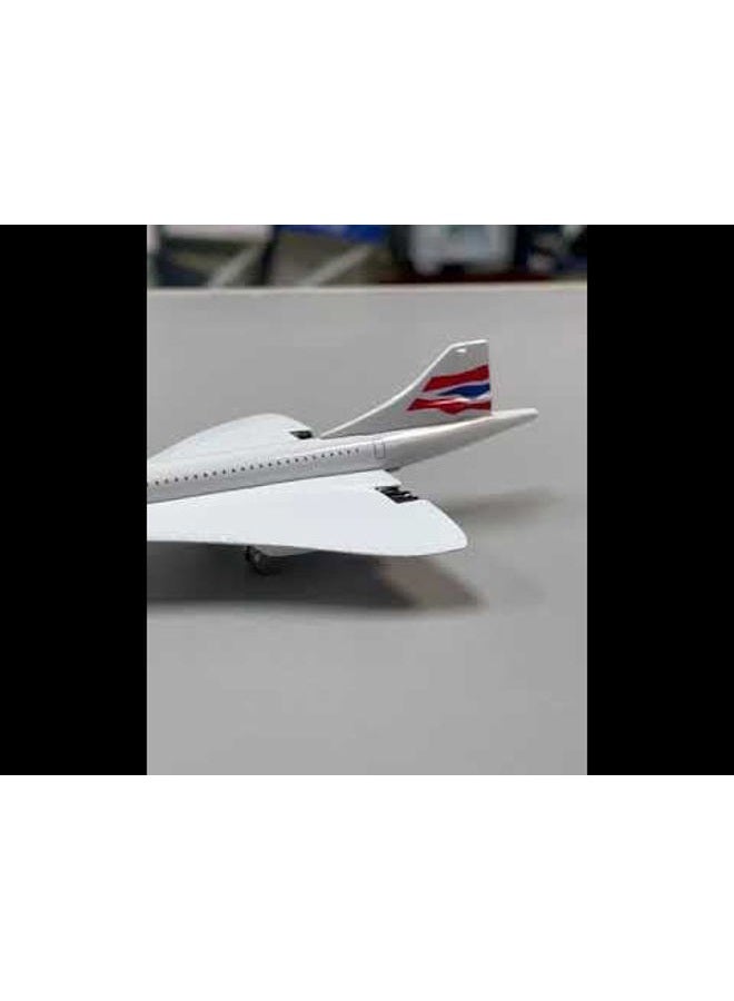 Daron British Airways Concorde Single Plane Toy , White Small - Image 3