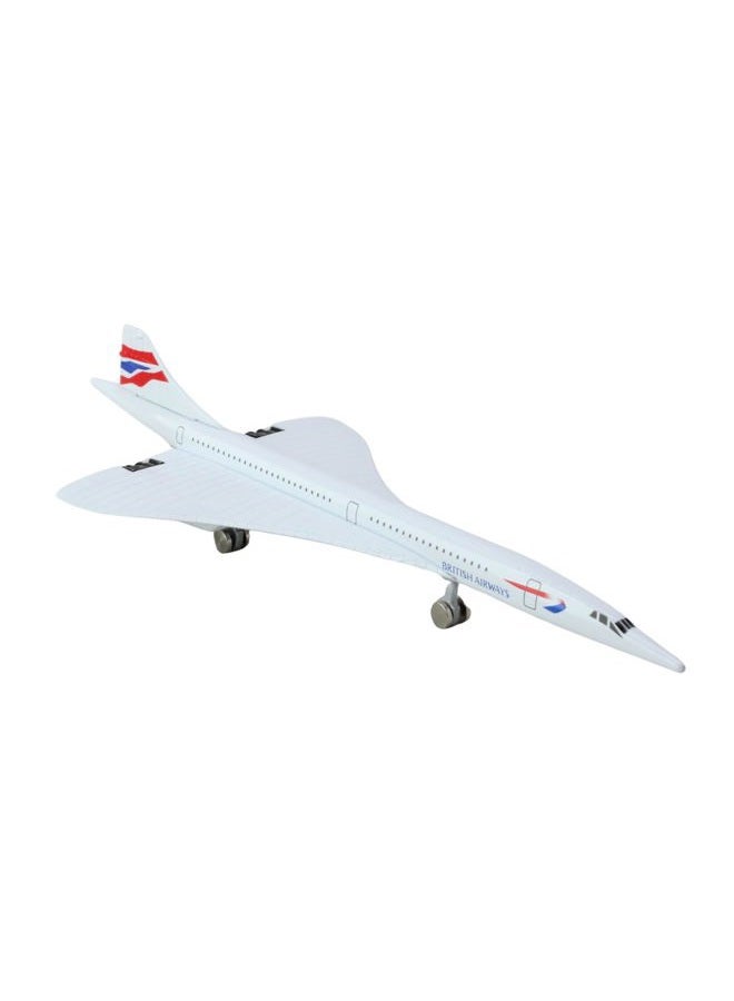Daron British Airways Concorde Single Plane Toy , White Small - Image 4