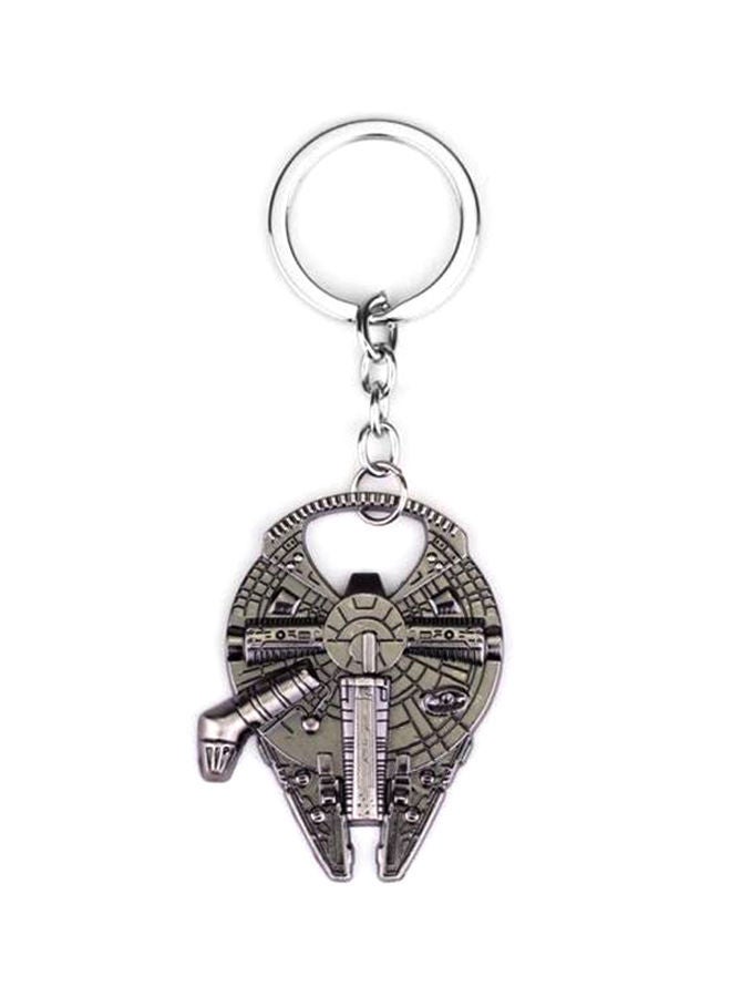 نيبمينينت سلسلة مفاتيح بتصميم فتّاحة زجاجات على شكل مركبة فضائية من فيلم "Star Wars"