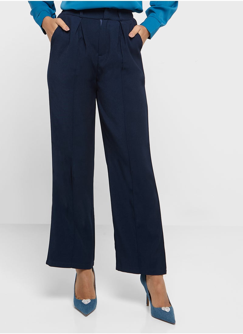 ELLA - High Waist Tailored Pants - Image 1